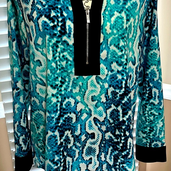 Calvin Klein vibrant snake print tunic - Picture 1 of 4
